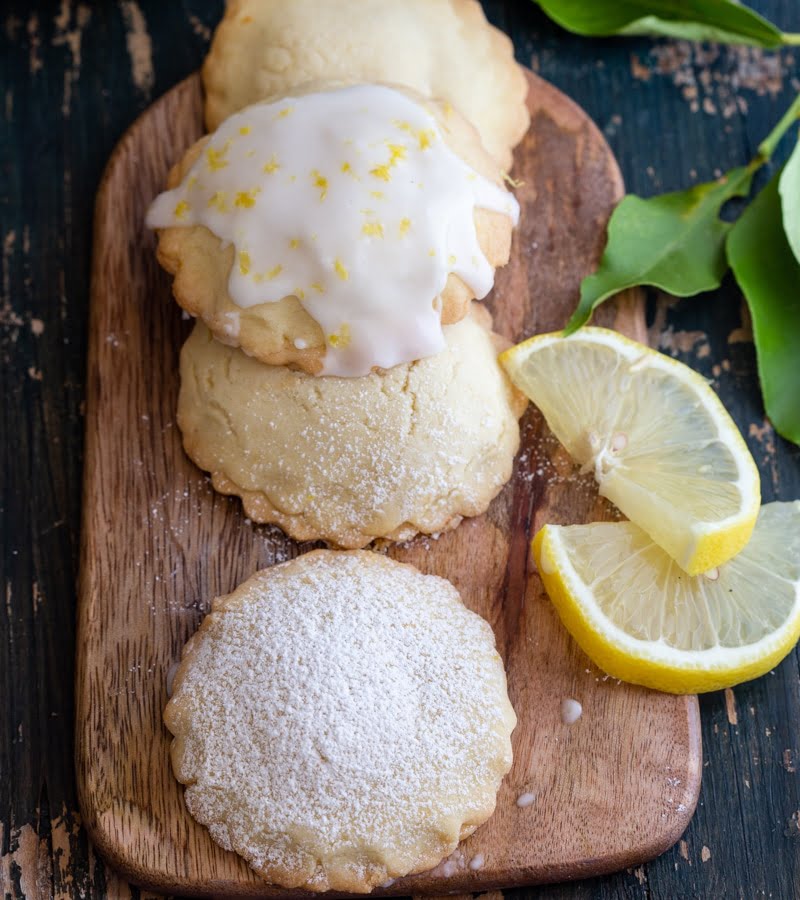 Simple Shortbread Cookies – Two Ways